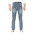 Lawman Blue Slim Fit Solid Jeans For Men