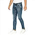 Lawman Blue Skinny Fit Solid Jeans For Men