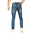 Lawman Blue Skinny Fit Solid Jeans For Men