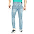 Lawman Blue Skinny Fit Solid Jeans For Men