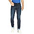 Lawman Dark Blue Skinny Fit Solid Jeans For Men