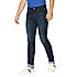 Lawman Dark Blue Skinny Fit Solid Jeans For Men