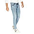 Lawman Light Blue Skinny Fit Solid Jeans For Men