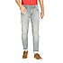 Lawman Grey Slim Fit Solid Jeans For Men