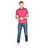 Lawman Blue Slim Fit Solid Jeans For Men