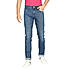 Lawman Blue Slim Fit Solid Jeans For Men