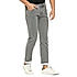 Lawman Grey Slim Fit Solid Jeans For Men