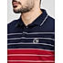 Lawman Polo Neck Half Sleeves Stripes Regular Fit T-Shirts