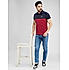 Lawman Polo Neck Half Sleeves Stripes Regular Fit T-Shirts