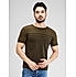 Lawman Round Neck Half Sleeves Stripes Regular Fit T-Shirts