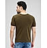 Lawman Round Neck Half Sleeves Stripes Regular Fit T-Shirts