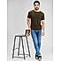 Lawman Round Neck Half Sleeves Stripes Regular Fit T-Shirts