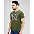 Lawman Round Neck Half Sleeves Printed Regular Fit T-Shirts