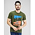 Lawman Round Neck Half Sleeves Printed Regular Fit T-Shirts