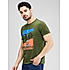 Lawman Round Neck Half Sleeves Printed Regular Fit T-Shirts