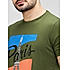 Lawman Round Neck Half Sleeves Printed Regular Fit T-Shirts