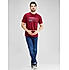 Lawman Round Neck Half Sleeves Printed Regular Fit T-Shirts