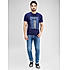 Lawman Round Neck Half Sleeves Printed Regular Fit T-Shirts