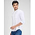 Lawman Solid Slim Fit White Shirts