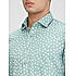 Lawman Polka Dots Slim Fit Green Shirts