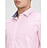 Lawman Solid Slim Fit Pink Shirts