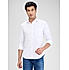 Lawman Solid Slim Fit White Shirts