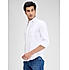 Lawman Solid Slim Fit White Shirts