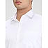 Lawman Solid Slim Fit White Shirts