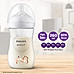 Avent- Natural Response Feeding Bottle for Babies I Age: 1 Month+ I 260ml | Giraffe Pattern | Pack of 1 | BPA Free SCY903/66