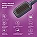 Hair Straightening Brush - | ThermoProtect Technology | Naturally Straight Hair in Just 5 mins | BHH885/10