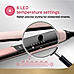 Hair Straightener- | Kerashine Ceramic Plates with Silkprotect Technology | BHS378/10