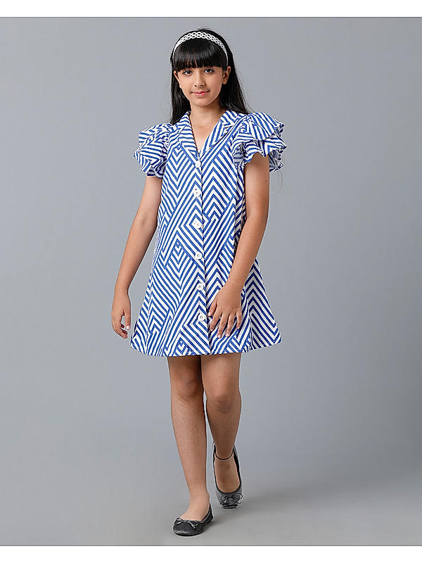 GIRLS LONG SHIRT DRESS