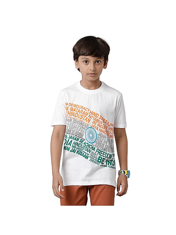 Boys White Tshirts