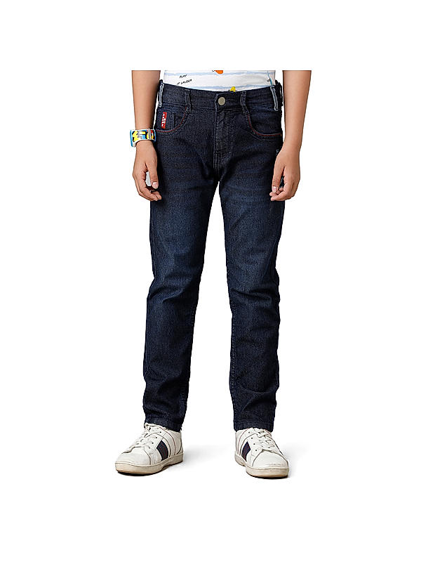 BOYS LYCRA DENIM PANT