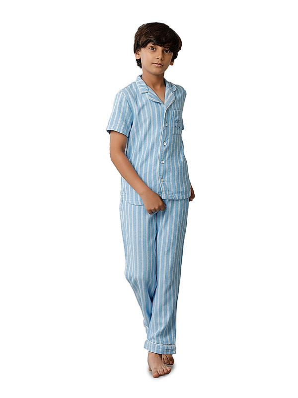 BRUSHED FLANNEL CHECK UNISEX NIGHT SUIT SET