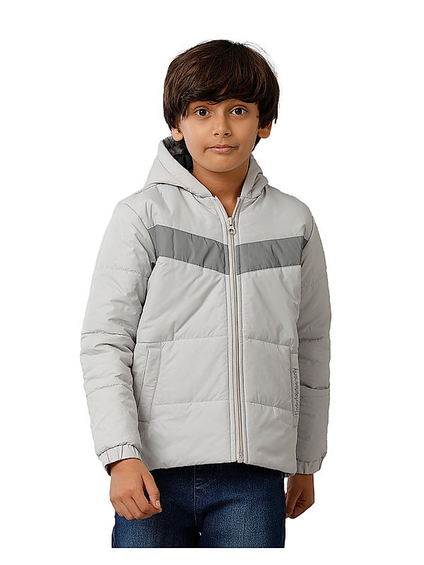 BOYS POLYFILLED FULL SLEEVE JACKET