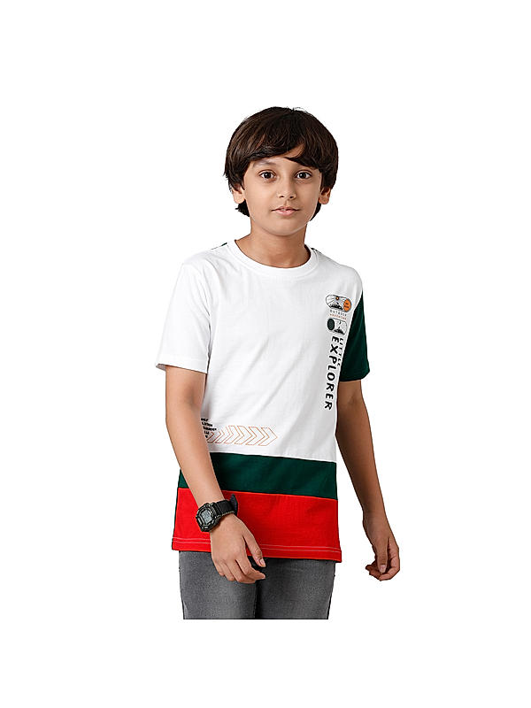 BOYS ROUND NECK T SHIRT