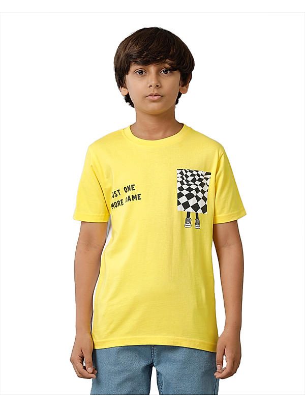 BOYS ROUND NECK T SHIRT