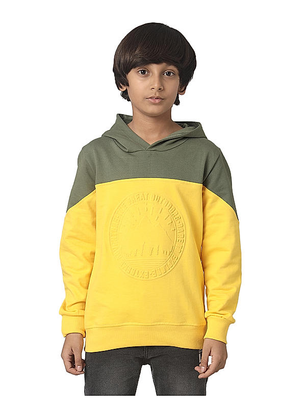 BOYS HOODED SWEAT SHIRT