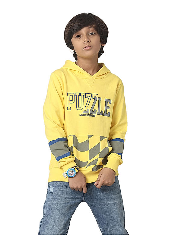 BOYS HOODED SWEAT SHIRT