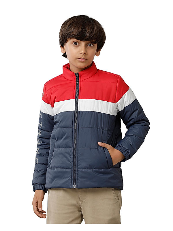 BOYS POLYFILLED FULL SLEEVE JACKET