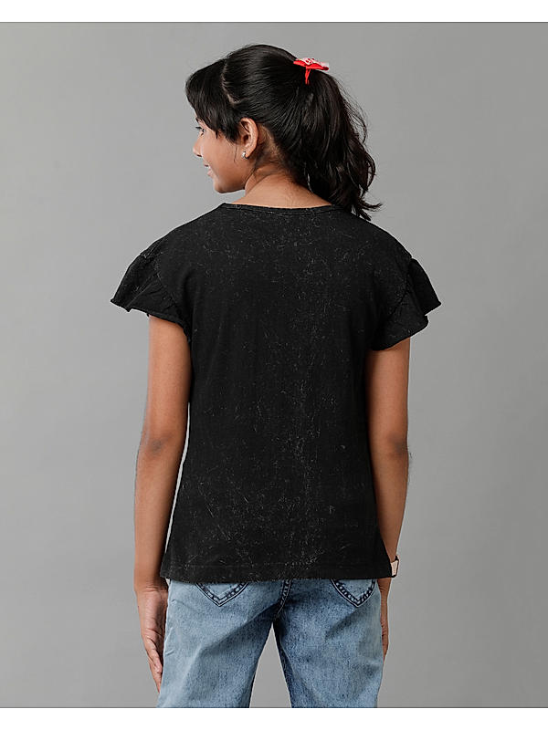 Under Fourteen Only Cotton T Shirts for Girls Breathable Stylish Summer Clothing