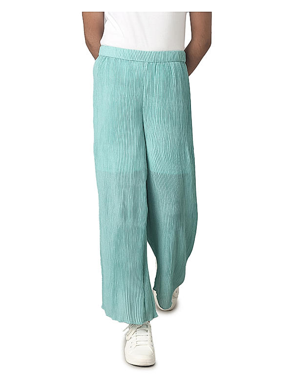 PLEATED CREPE PULL ON PANT