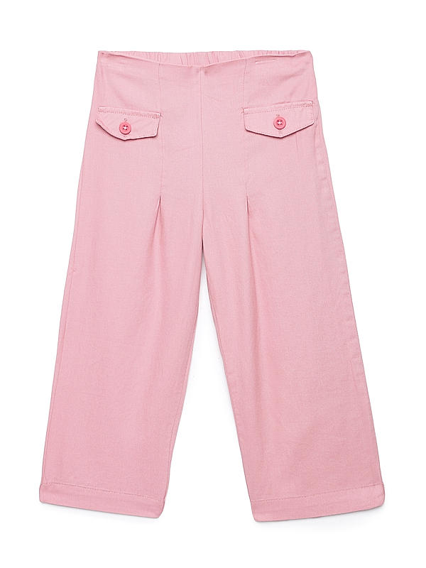 GIRLS FIT AND FLARE WITH ADJUST WAIST BAND 3/4TH PANT