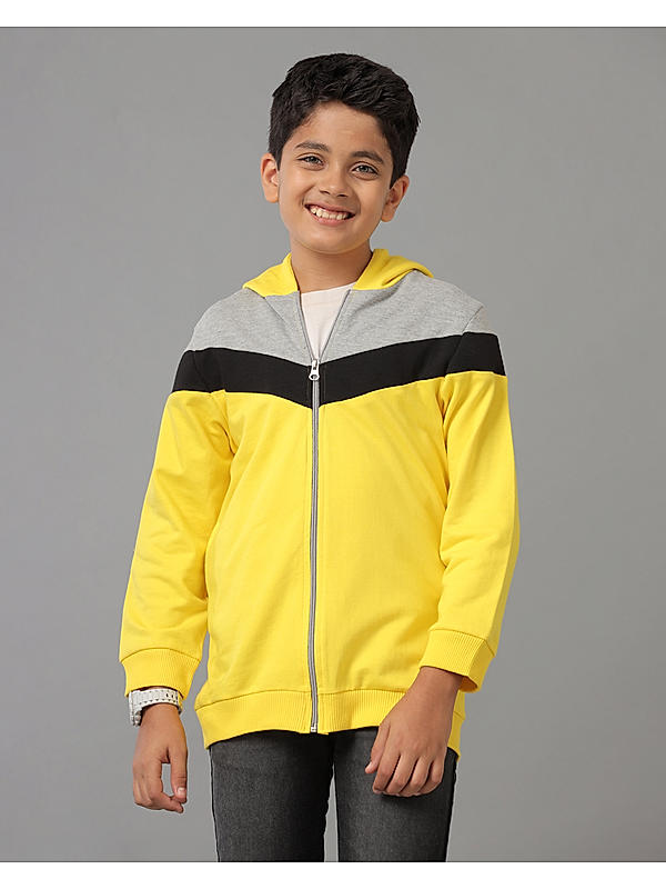 Boys Yellow Sweat Shirts