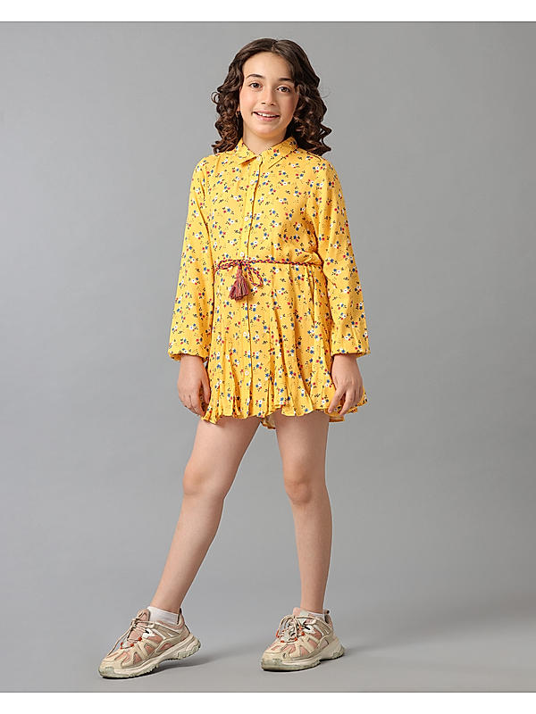 Girls Yellow Dresses