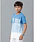 OMBRE DYED BOYS ROUND NECK T SHIRT