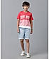 OMBRE DYED BOYS ROUND NECK T SHIRT