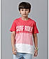 OMBRE DYED BOYS ROUND NECK T SHIRT