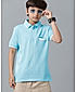 BOYS SOLID POLO T SHIRT